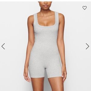 Skims cotton rib onesie